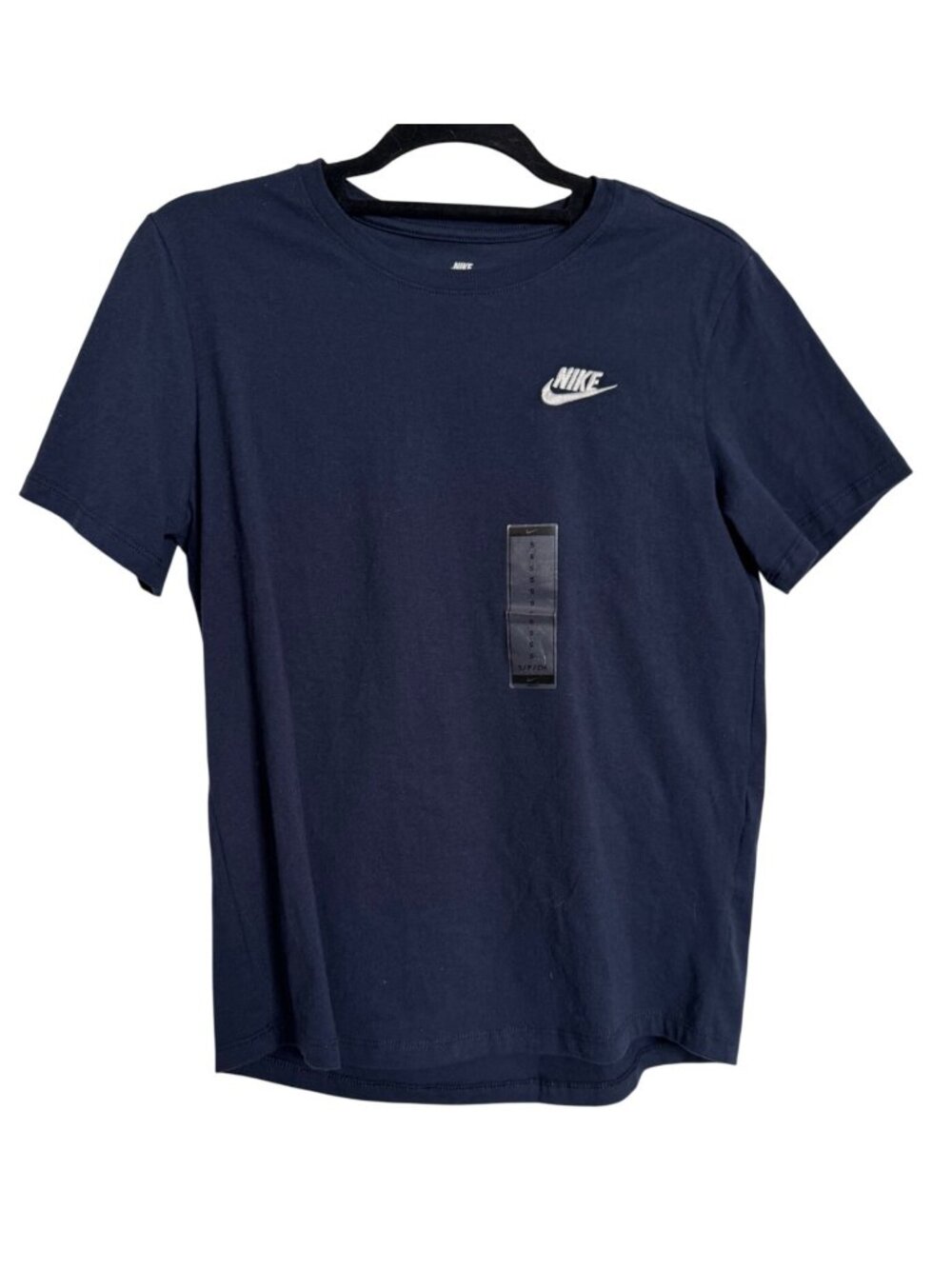 Nike Sports Wear Logo Size Small Navy Women’s Short Sleeve NWT $30 - Picture 10 of 10